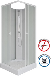 Niagara Душевая кабина Promo P90/13Q/MT/BK – фотография-1